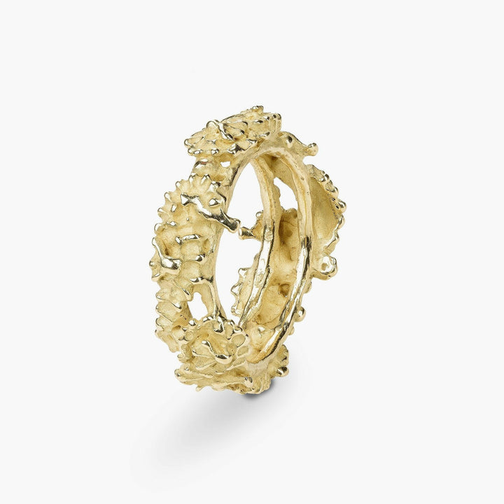 Tropical Seahorses Band Ring S