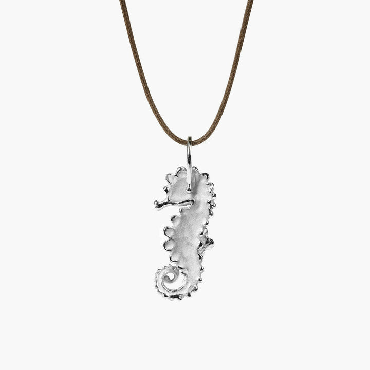 Tropical Seahorse Long Tail Pendant M