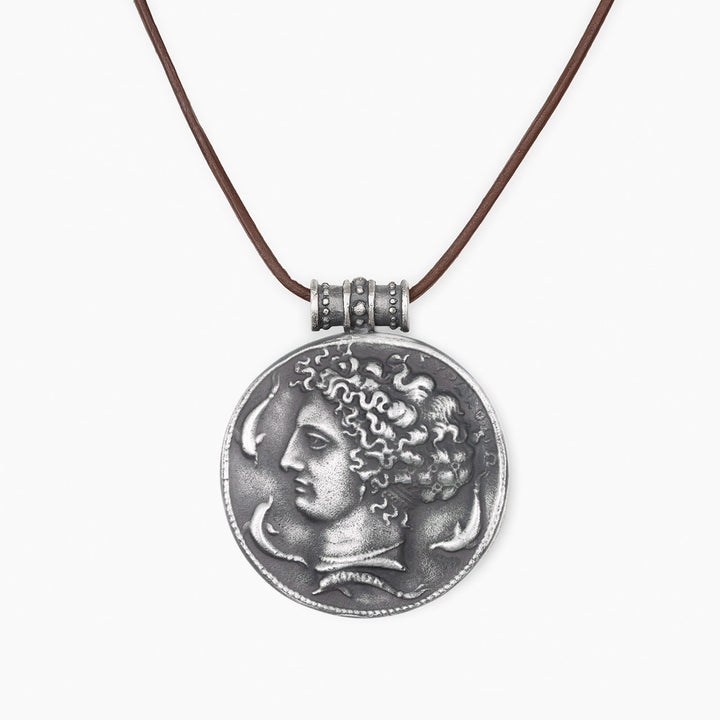 Ciondolo Moneta Greca Aretusa 2