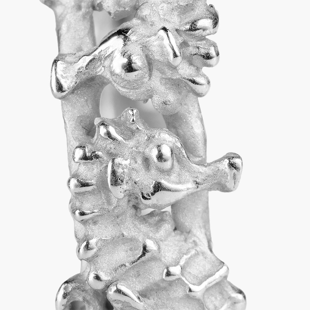 Tropical Seahorses Band Ring S