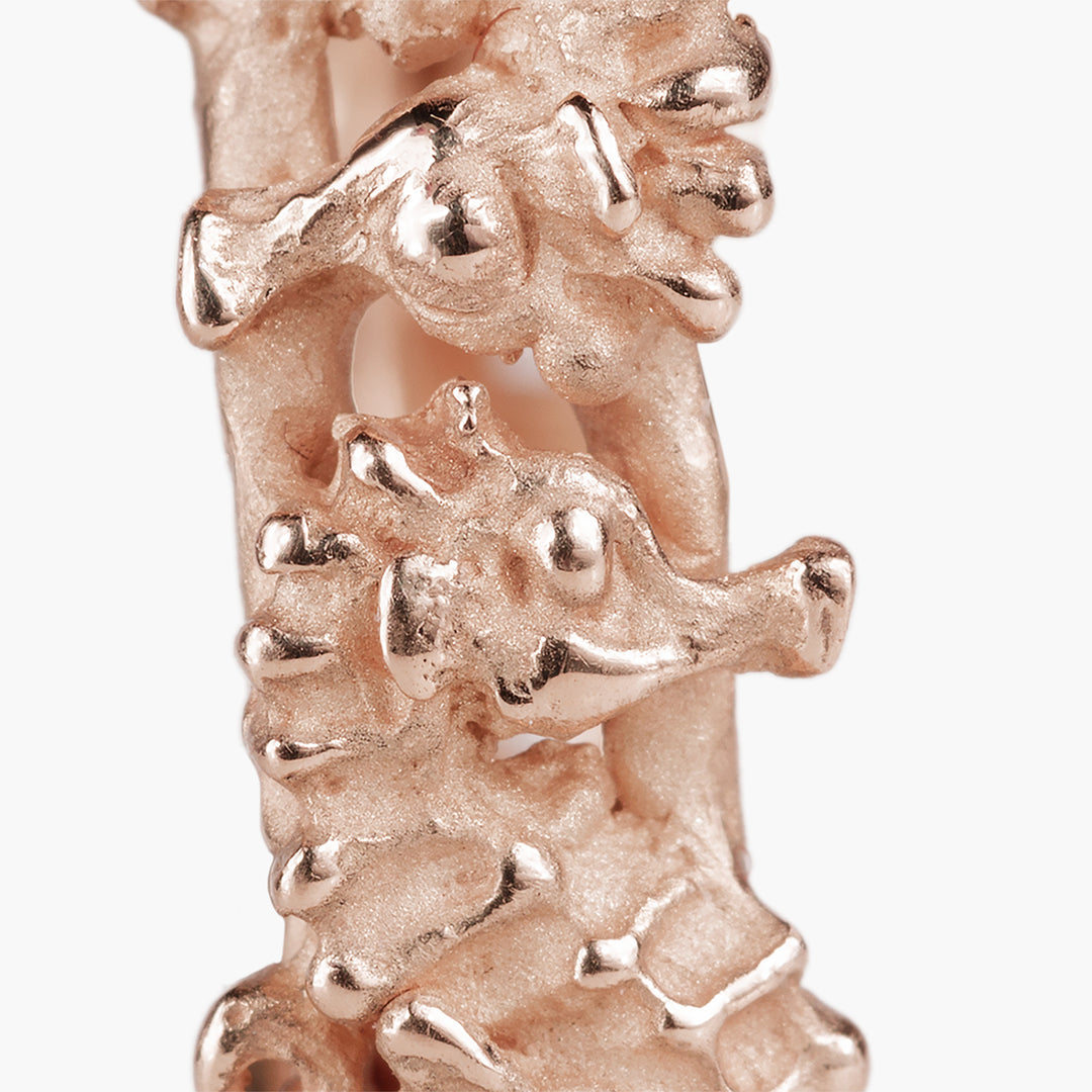 Tropical Seahorses Band Ring S