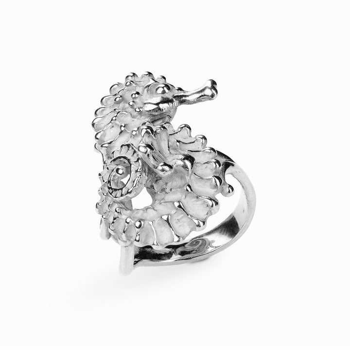 Tropical Short Tail Seahorse Ring