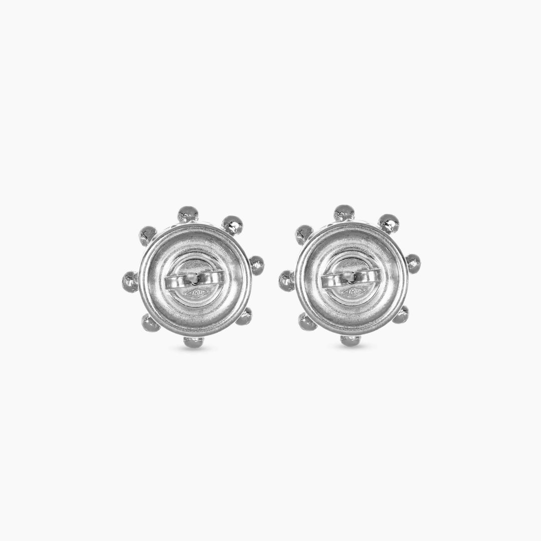MassimoIzzoJeweler_CrownEarrings_WhiteGold18kt_Acquamarine_Diamonds_retro