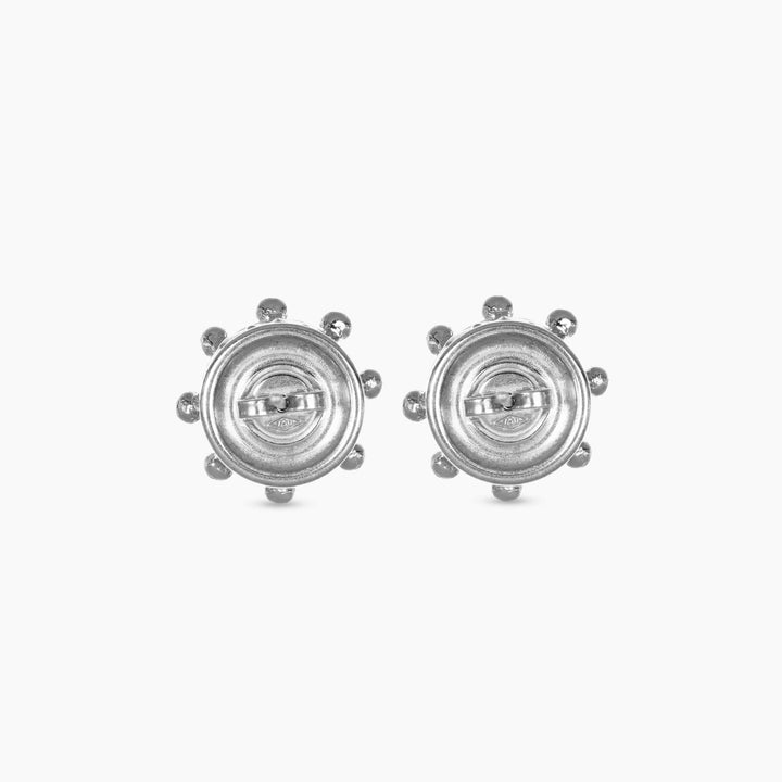MassimoIzzoJeweler_CrownEarrings_WhiteGold18kt_Acquamarine_Diamonds_retro