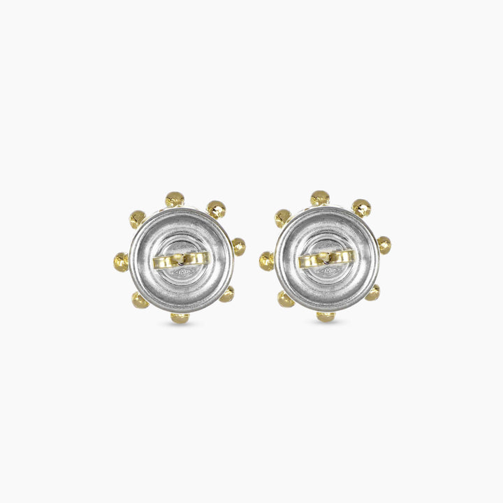 MassimoIzzoJeweler_CrownEarrings_YellowGold18kt_Acquamarine_Diamonds_dietro