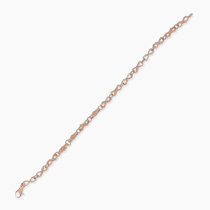 MassimoIzzoJeweler_InfiniteBracelet_RoseGold18kt_disteso