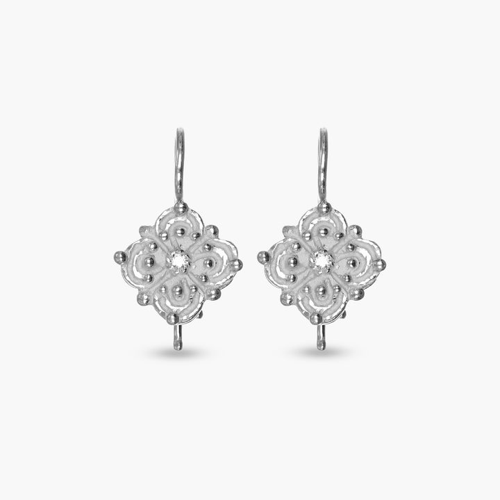 Drop Quadrifoglio Earrings S