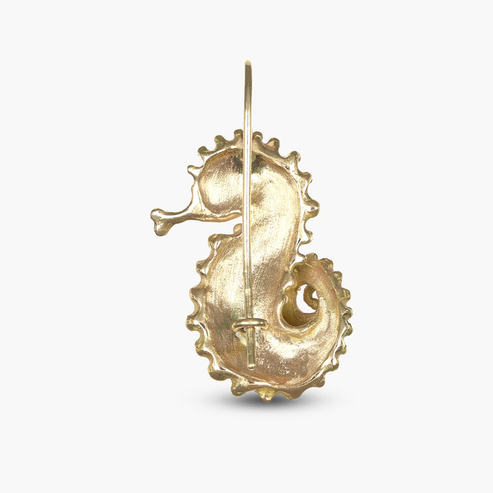 MassimoIzzoJeweler_Short-tailedSeahorseEarrings_Yellowgold18kt_Retro