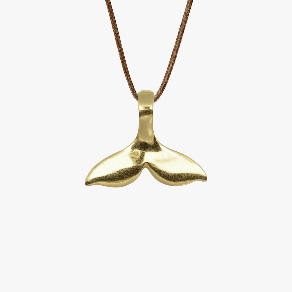 MassimoIzzoJeweler_WhaleTailPendant_YellowGold18kt_Frontale