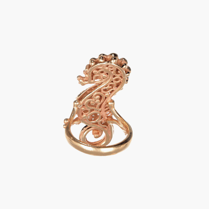 Long-tailed Seahorse Ring